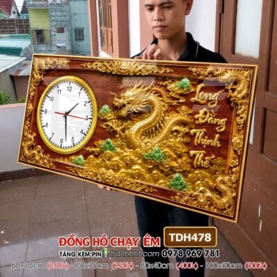Tranh Đồng Hồ treo tường TDH478