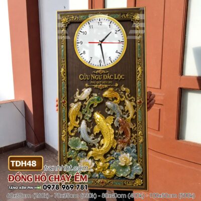 Tranh Đồng Hồ treo tường TDH48