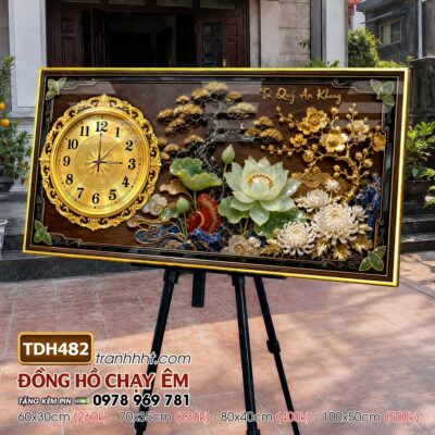 Tranh Đồng Hồ treo tường TDH482