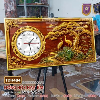Tranh Đồng Hồ treo tường TDH484