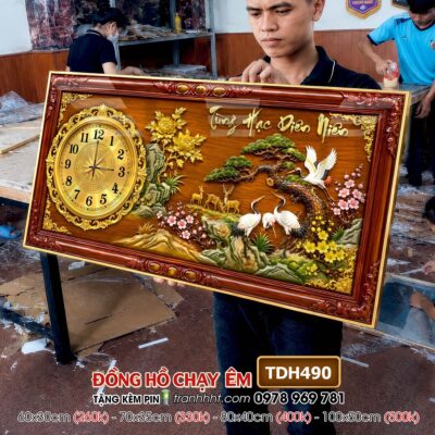 Tranh Đồng Hồ treo tường TDH490