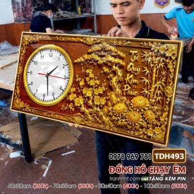 Tranh Đồng Hồ treo tường TDH493