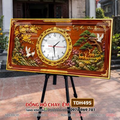 Tranh Đồng Hồ treo tường TDH495