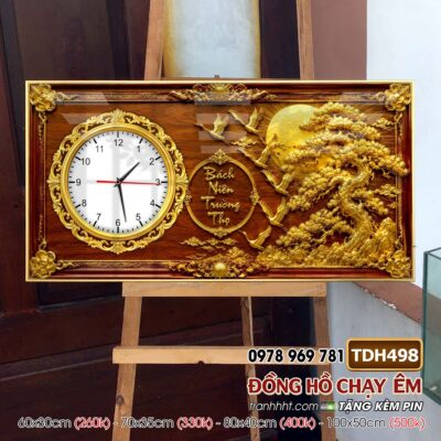 Tranh Đồng Hồ treo tường TDH498