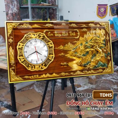 Tranh Đồng Hồ treo tường TDH5