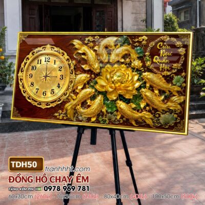 Tranh Đồng Hồ treo tường TDH50