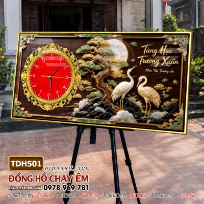 Tranh Đồng Hồ treo tường TDH501