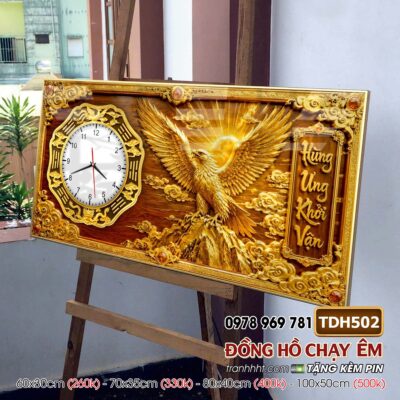 Tranh Đồng Hồ treo tường TDH502