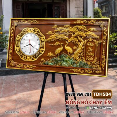 Tranh Đồng Hồ treo tường TDH504
