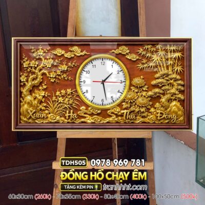 Tranh Đồng Hồ treo tường TDH505