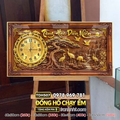 Tranh Đồng Hồ treo tường TDH507