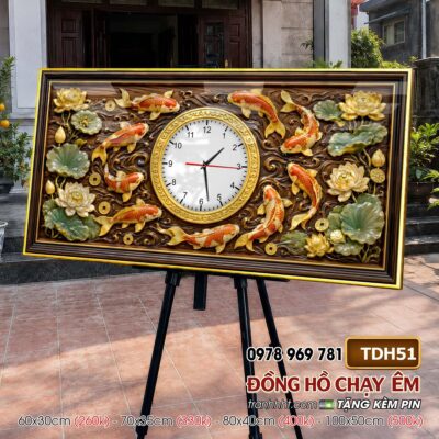Tranh Đồng Hồ treo tường TDH51