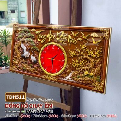 Tranh Đồng Hồ treo tường TDH511