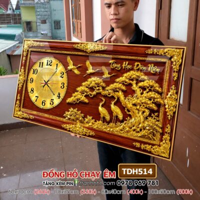 Tranh Đồng Hồ treo tường TDH514