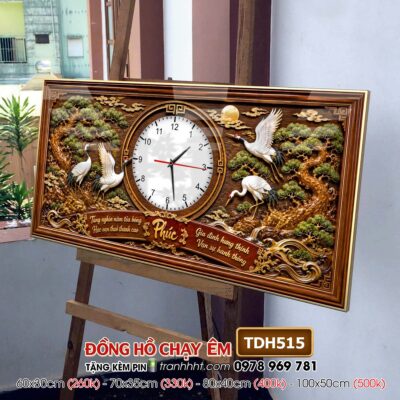 Tranh Đồng Hồ treo tường TDH515