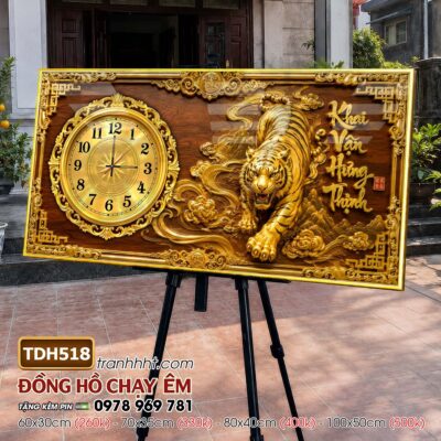 Tranh Đồng Hồ treo tường TDH518