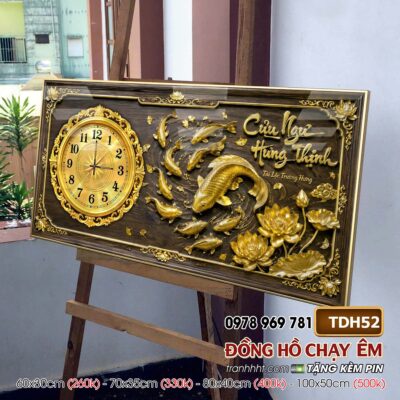 Tranh Đồng Hồ treo tường TDH52