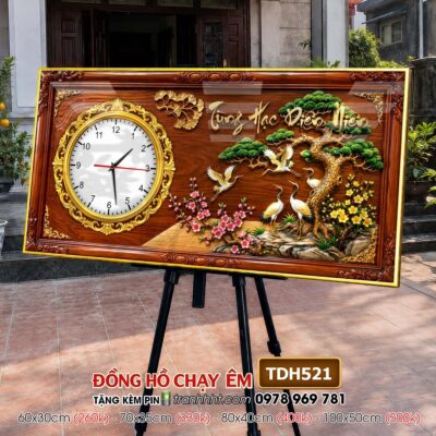 Tranh Đồng Hồ treo tường TDH521