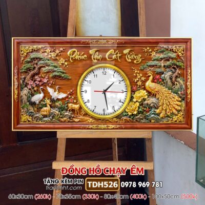 Tranh Đồng Hồ treo tường TDH526