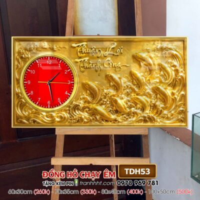 Tranh Đồng Hồ treo tường TDH53
