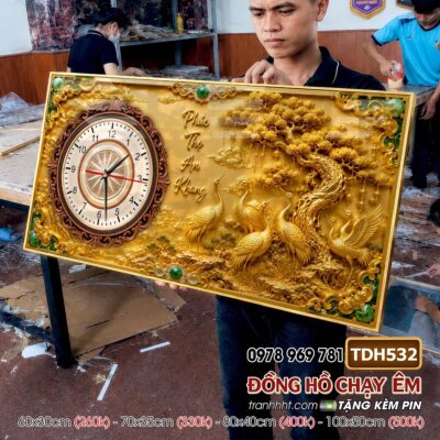 Tranh Đồng Hồ treo tường TDH532
