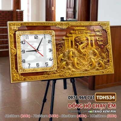 Tranh Đồng Hồ treo tường TDH534