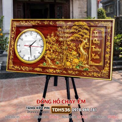 Tranh Đồng Hồ treo tường TDH536