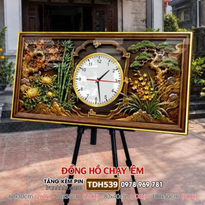 Tranh Đồng Hồ treo tường TDH539