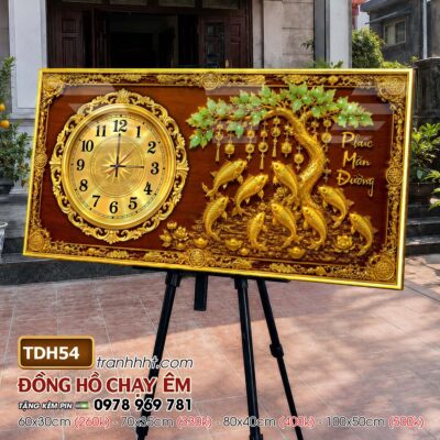 Tranh Đồng Hồ treo tường TDH54
