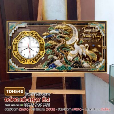 Tranh Đồng Hồ treo tường TDH540