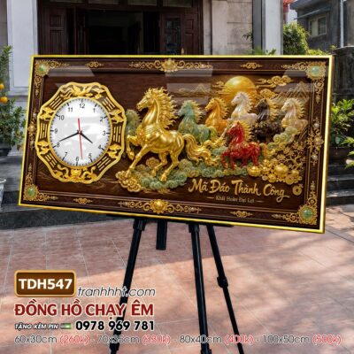 Tranh Đồng Hồ treo tường TDH547