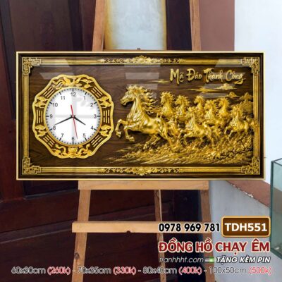 Tranh Đồng Hồ treo tường TDH551