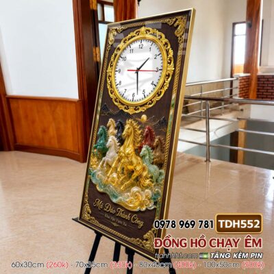Tranh Đồng Hồ treo tường TDH552