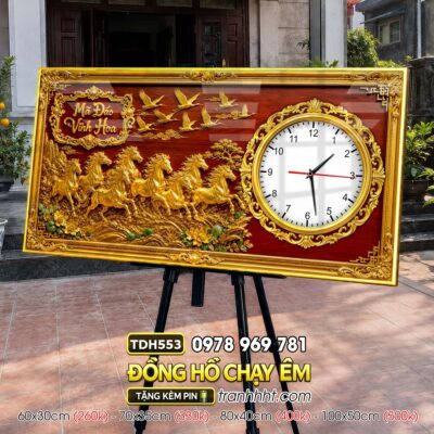 Tranh Đồng Hồ treo tường TDH553