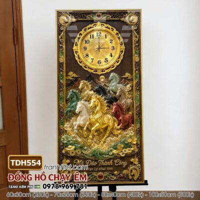 Tranh Đồng Hồ treo tường TDH554
