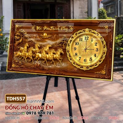 Tranh Đồng Hồ treo tường TDH557