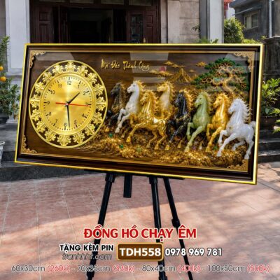 Tranh Đồng Hồ treo tường TDH558