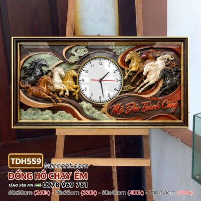 Tranh Đồng Hồ treo tường TDH559