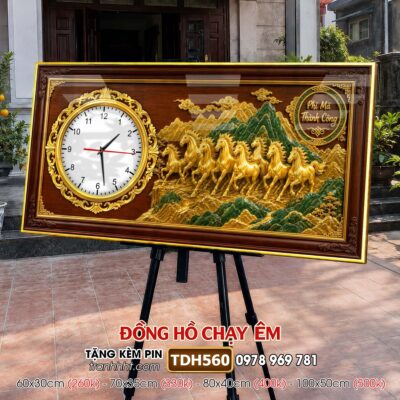 Tranh Đồng Hồ treo tường TDH560