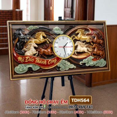 Tranh Đồng Hồ treo tường TDH564