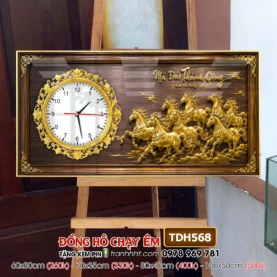 Tranh Đồng Hồ treo tường TDH568
