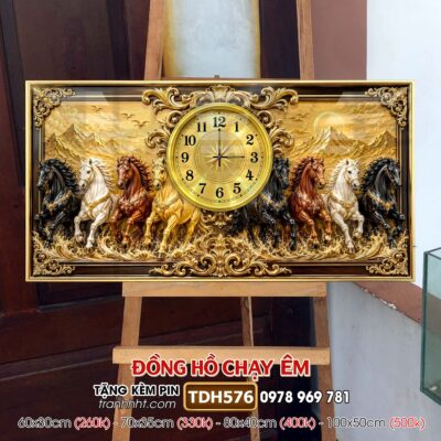 Tranh Đồng Hồ treo tường TDH576