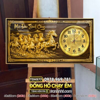Tranh Đồng Hồ treo tường TDH577
