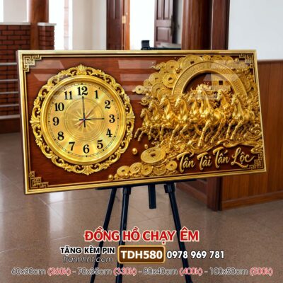 Tranh Đồng Hồ treo tường TDH580