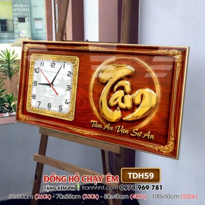 Tranh Đồng Hồ treo tường TDH59