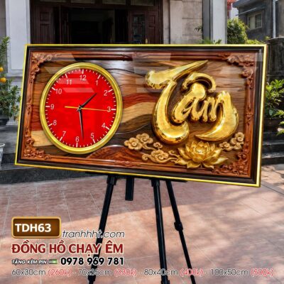 Tranh Đồng Hồ treo tường TDH63