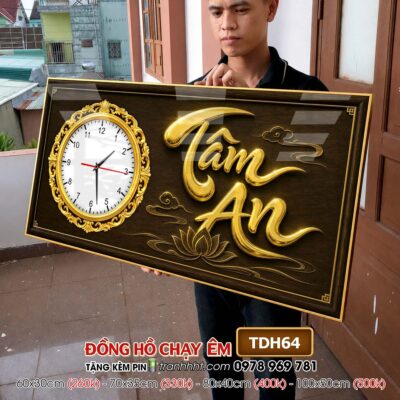 Tranh Đồng Hồ treo tường TDH64