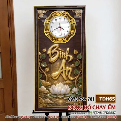 Tranh Đồng Hồ treo tường TDH65