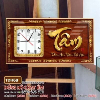 Tranh Đồng Hồ treo tường TDH68