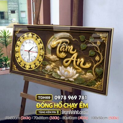Tranh Đồng Hồ treo tường TDH69